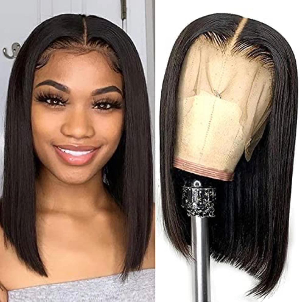 13*4 HD straight frontal wig